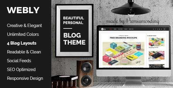Webly – WordPress Blog Theme